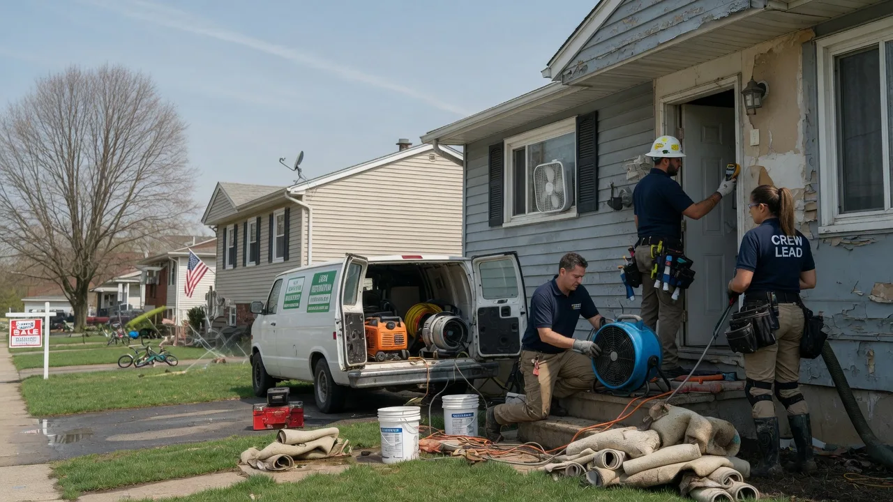 Flood Cleanup in Meriden, WY near me